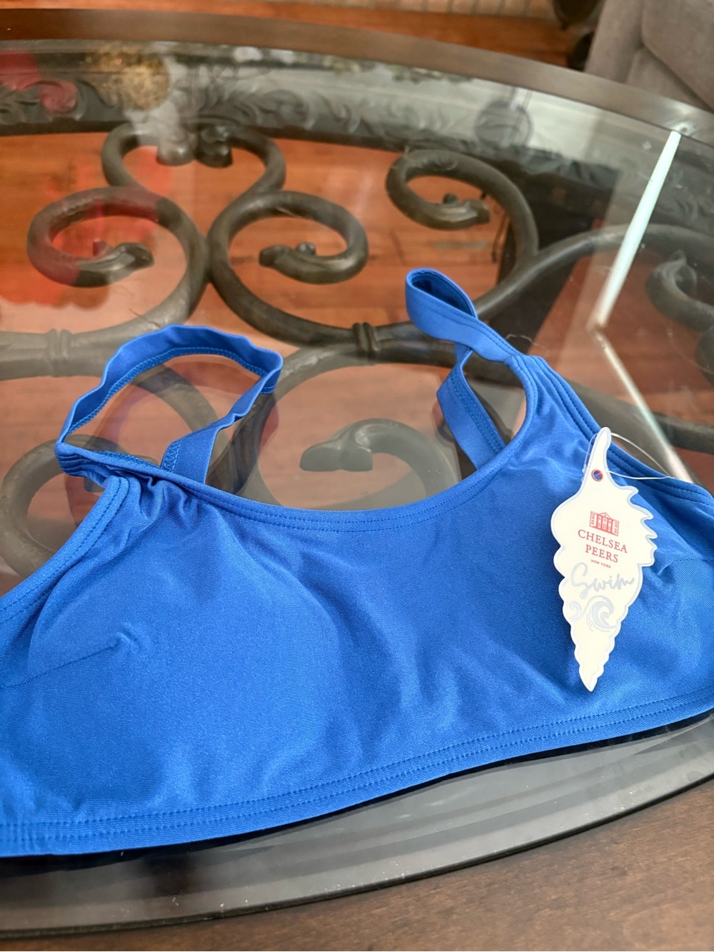 Royal blue Bikini Top